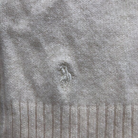 Polo Ralph Lauren Italian Merino Wool 3/4 Sleeve Turtleneck Sweater Size M - Picture 4 of 8